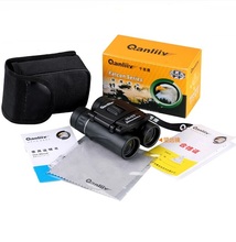 Hot sale BAK4 waterproof Mini pocket binocular telescope HD glimmer night vision telescopio binocular
