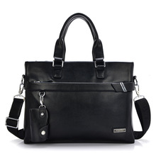 Hot Sale Vintage Men’s Genuine Leather Business Bag Male Briefcase Bolsa Masculina Male Shoulder Satchel Messenger Bag ZB-554