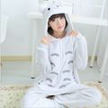 Hot Shineye Totoro Unisex Adult Flannel Fleece Pajamas Adults Cosplay Cartoon Animal Onesies Sleepwear Winter Autumn