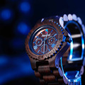 Fashion Seasonal New Design Natural Wooden Watch High Quality Japan Movement Sandalwood Quartz Watch Men relogio