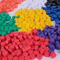 Free shipping Dia10 5MM 8 colors mixed 10pcs each color Wooden game pieces chess for boardgame