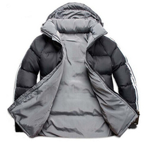 Free shipping 2015 Fashion Hot sale New Design Men Double Side Down Jacket Men’s Winter Overcoat Outdoor Clothes