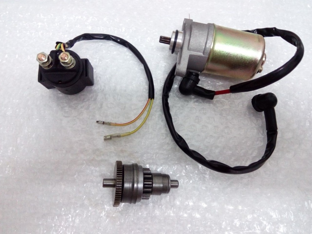 font b GY6 b font Motor Assy Starter Starter Clutch Relay for 139QMB Scooter ATV