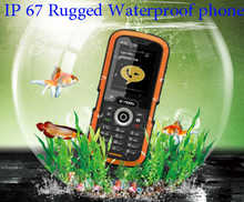 unlocked quad band cell phone GSM Senior old man phone IP67 Rugged Waterproof Military phone shockproof