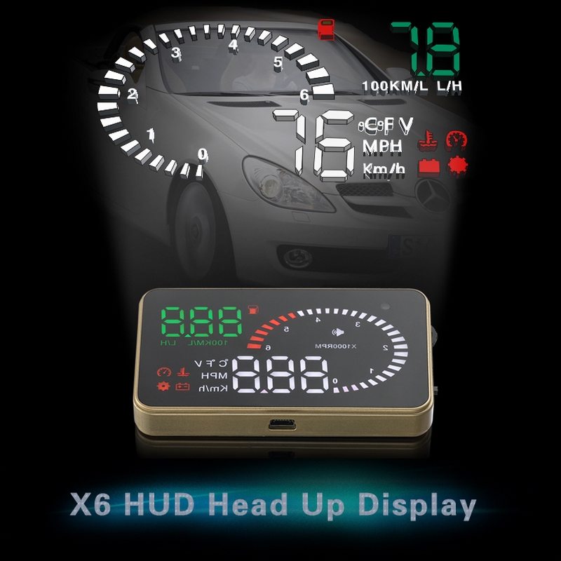    X6 HUD    /        OBD II Inteface HUD   