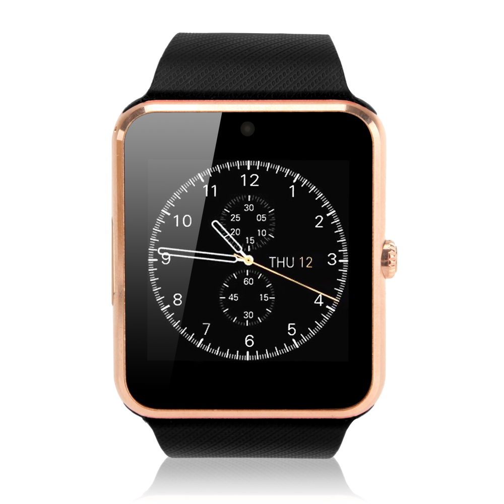 Smart Watch Passometer GT08 with Pulse Monitor GPS Hands Free Speaker Support SIM for Androld and