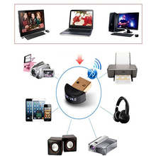 Mini Bluetooth 4 0 USB 2 0 CSR4 0 Dongle Adapter For Win 8 7 XP