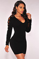 2016 Sexy summer Autumn Club Dress Women Long Sleeve Knitted Casual Bodycon Pencil Party Dresses Mini