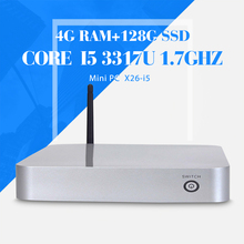 Can Customization CPU i5 3317u dual core Industrial Embedded Pc Desktop Computer 3317u 4g ram 128g ssd