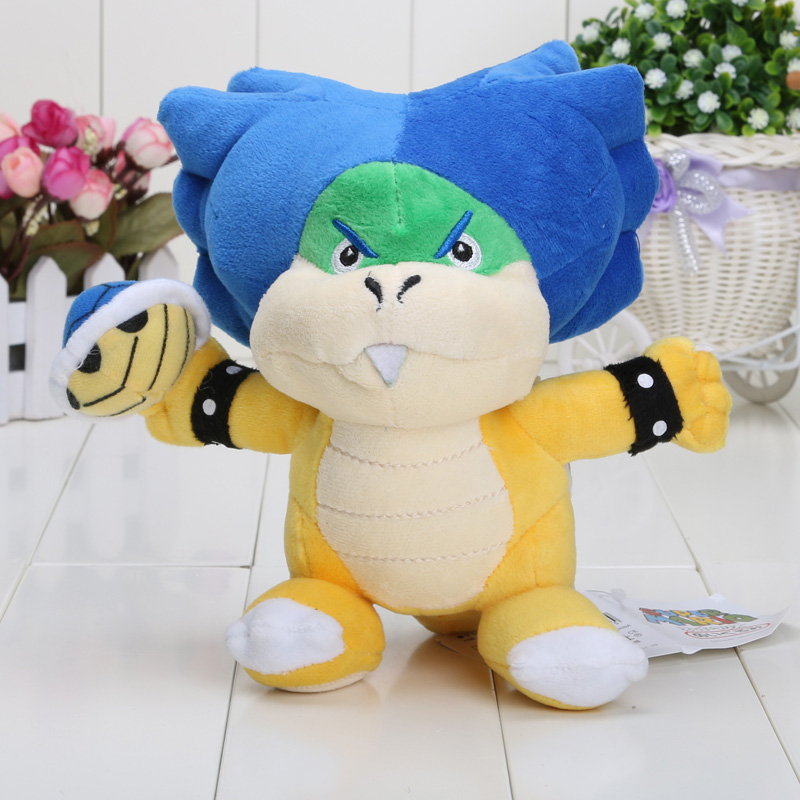 blue koopa shell plush