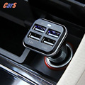 Safe and Reliable Car Charger 12V 4 USB Ports 6 8A Chargers Adapter for iPhone 6