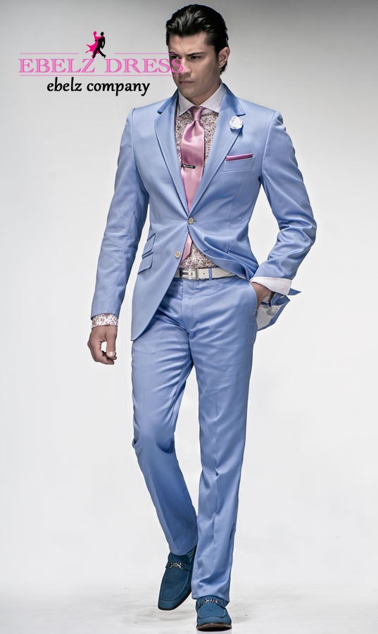 2015-New-Arrival-New-Design-Tow-button-Light-Blue-Groom-Tuxedos-Men-Wedding-Suits-Best-man (1)