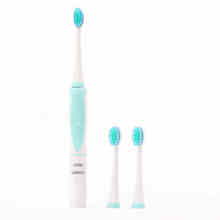New Electric Toothbrush For Kids Children With 3 Heads IPX7 Waterproof Ultrasonic Toothbrush Battery Electric Sonic Toothbrush