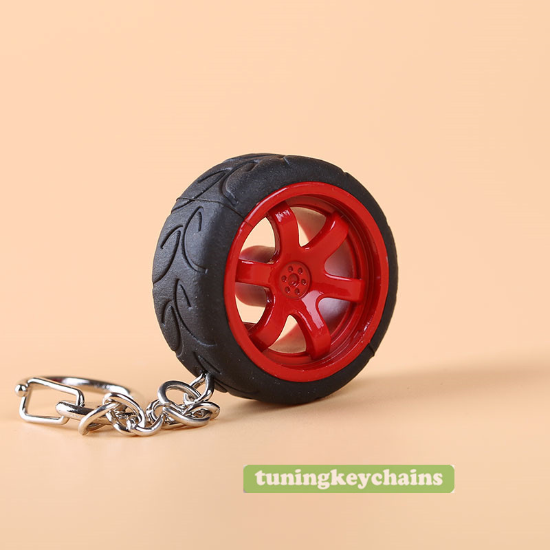 te37 wheel rim-red