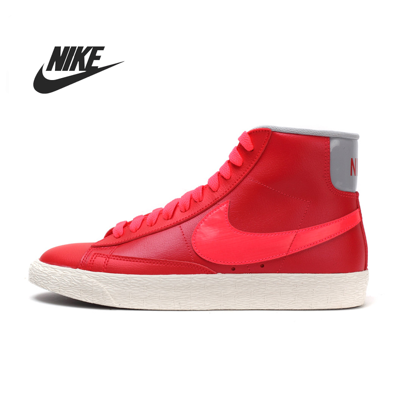 white leather nike high tops