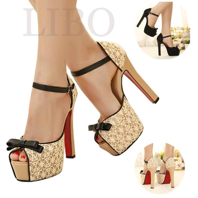 square heel platform