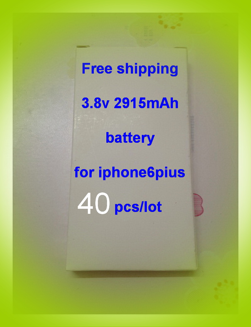 40pcs/lot 100%Original Battery 2915mAh For iPhone6plus 
