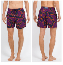 2015 100 vilebrequin men s waterproof board shorts casual wine red beach shorts M L XL