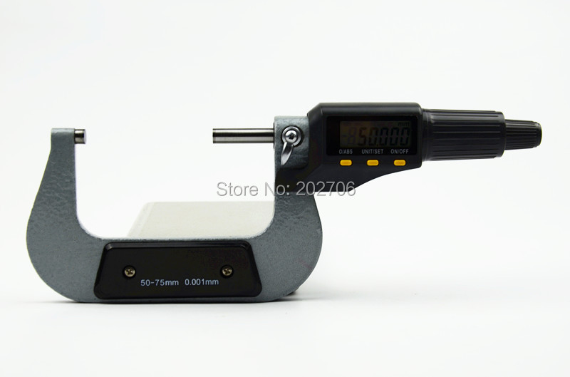 Description Picture 6 of itemElectronic Outside Micrometer 0-25mm 25-50mm 50-75mm 75-100mm 0.001 mm Digital Micrometer Gauge Meter Micrometer Measuring Tools
