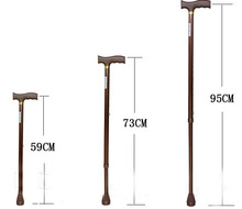Elderly Telescopic Canes Aluminum Alloy Crutches Adjustable Balanced Walking Sticks