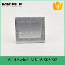 Mk-ws05002 ( серебро ) CE огнезащитный материал серебро цвет 1 банды 2 способ электрическая стена лёгкие переключатель для для дома