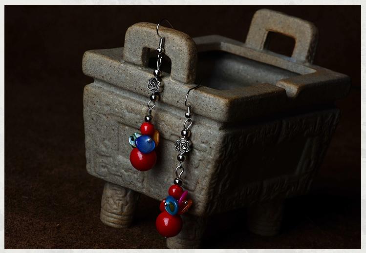 pendientes etnicos largos