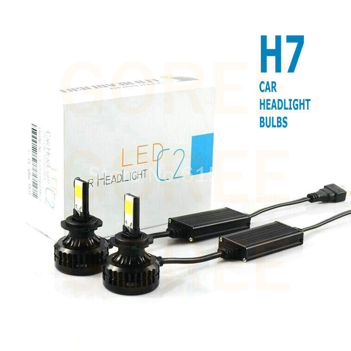 AUTO Headlight Kits H7 CREE chips 12V/24V DC  H7 headlight headlamp bulbs led headlight 5600LM  64W