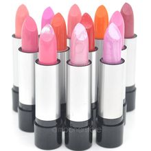 Fashion 12 Pcs Beauty Makeup Lasting Bright Lipsticks Lip Gloss Makeup Set Free shipping J 60CHJ0187