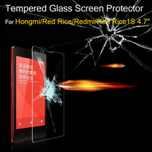 Explosion Proof Premium Tempered Curve Glass Screen Protector Film for Xiaomi Hongmi Red Rice Mi RedMi