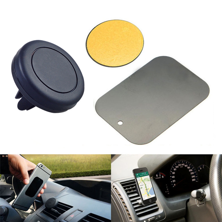 New Auto Car Holder Mini Air Vent Outlet Mount Magnet Magnetic Phone Mobile Holder Universal For