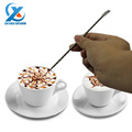 13 5cm Coffee Latte Cappuccino Flower Pin DIY Fancy Coffee tools Garland Needle Stainless Steel Carved