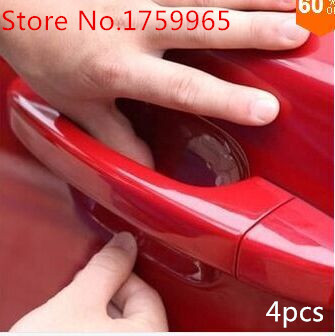 4pcs Car Door Handle Scratch Protector Film Protective Sticker For BMW E46 E52 E53 E60 E90 E91 F20 F10 F15 F13 M3 M5 M6 X1 X3 X5