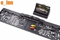 4 3 LCD Car Monitor with EU Car License Plate Frame Rear View Camera For European