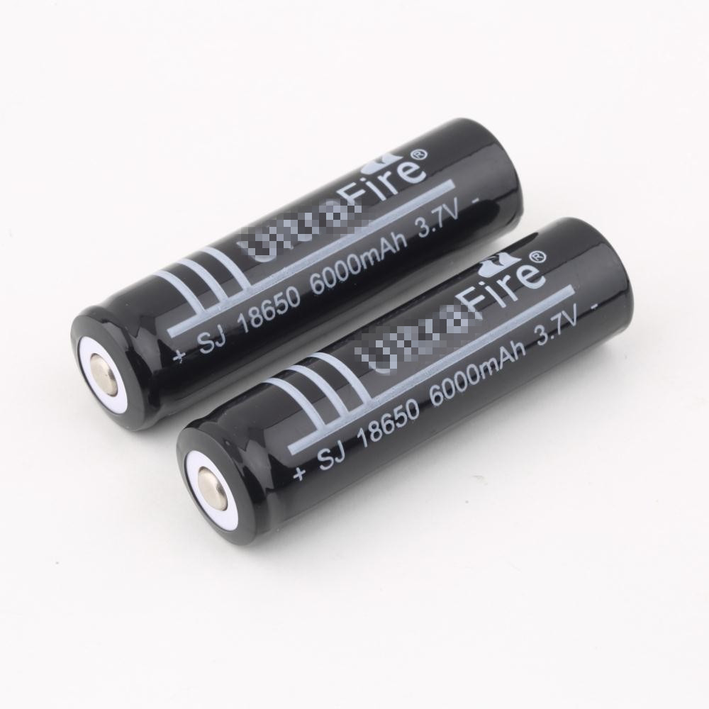 Гаджет  5X  Pcs 3.7V 18650 battery  6000mAh Li-ion Rechargeable Battery for Flashlight Hot New 3.7v None Бытовая электроника