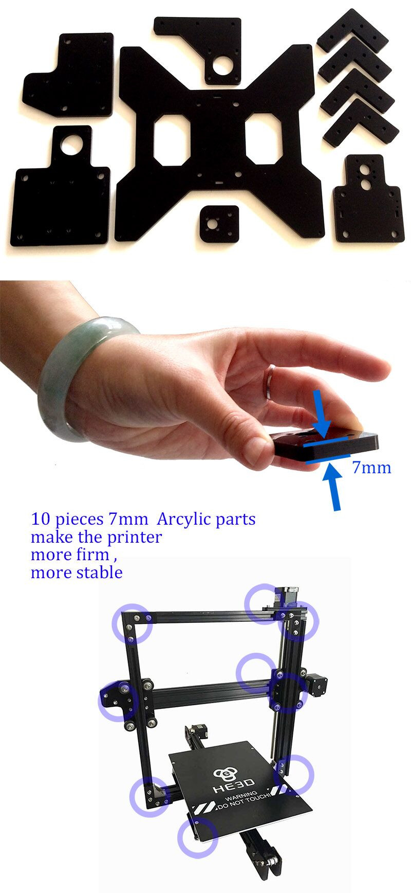 acrylic parts