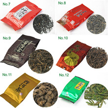 24 Different Flavor Chinese Tea including Black Green Jasmine Flower Tea Puerh Oolong Tieguanyin Dahongpao M01