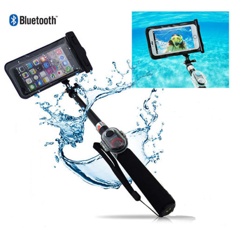 Aluminum Bluetooth Waterproof Selfie Stick For Iphone Android In Selfie Sticks From Consumer 4266