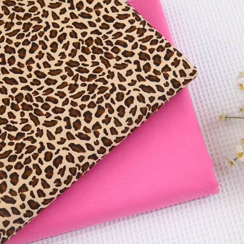 160CM*50CM Sexy leopard print 100% cotton fabric bedding fabric quilt sewing fabric patchwork tecidos crafts doll cloth fabric