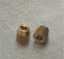 3D printer accessory DIY Makerbot drive gear wire feed rolls feeding wheel copper 40 tooth outside/inner diameter 11mm/5mm
