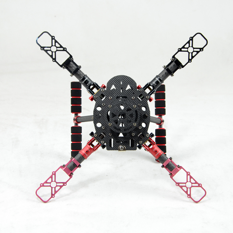 Folding Carbon Fiber Quadcopter Frame Aeromodelismo Diy Fhexacopter Drone Quadrocopter Kit Professional Drones Quadcopter Frame