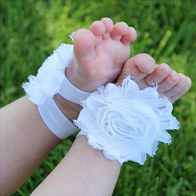 aliexpress com buy baby barefoot flower shabby chic aliexpress com buy baby barefoot flower shabby chic