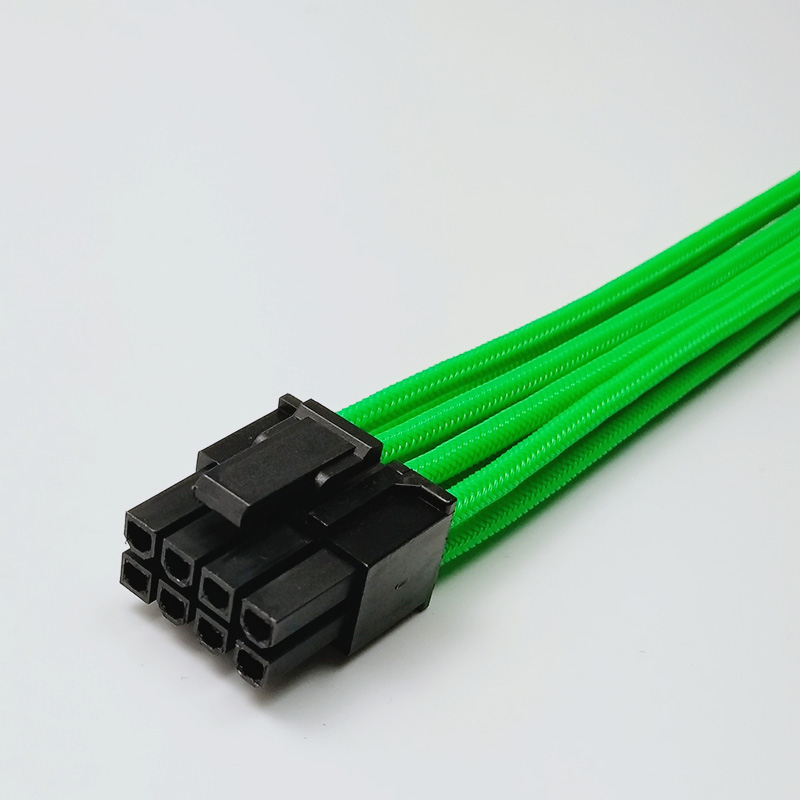 PCI-E_8pin_Green_Sleeve_extension_cable_3