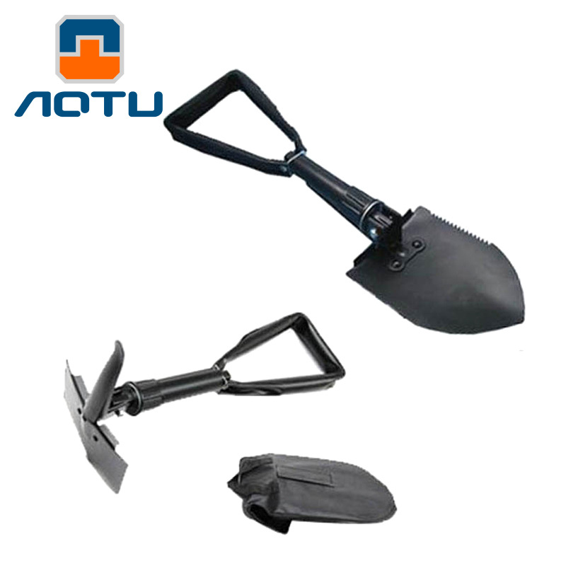 Multifunctional Large Shovel Outdoor Camping Gear Garden Folding Shovel Survival Tool Kit Outdoor Military Equipment WD