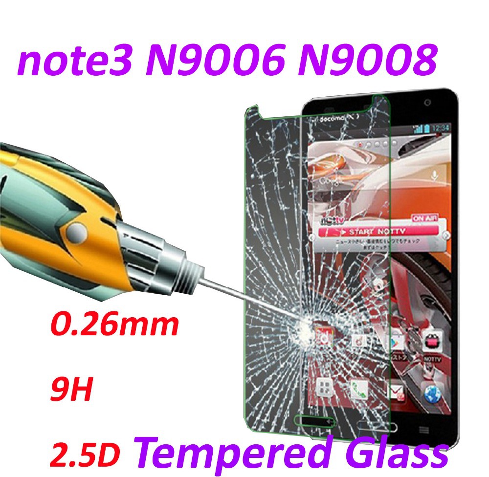 0 26mm Tempered Glass screen protector phone bags 9H Tempered 2 5D Glass cases protective film