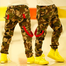 Camouflage Baby Boys Pants Personality 2015 Spring&Autumn Kids Pants Casual Harem Children’s Trousers C05