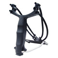 1pk G4 Slingshot Wrist Catapult Bow Black Powerful Hunter Outdoor Sports Hunting