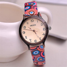 relogios femininos de marca Kezzi Fashion Women Wristwatch Leather strap Analog Display Quartz Casual Watch k1056