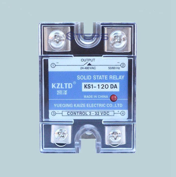 Description Picture 6 of itemSingle-phase solid state relay DC to AC 120A solid relay contactor VAC12V