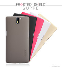 Genuine Nillkin Super Shield Shell Hard Case Cover Skin Back + Screen Protector For OnePlus A1 One+ 1+ A0001 10pcs/lot