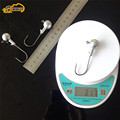 Free Shipping 20pcs Lot 30G Jig Head hooks Lead Round Head Fishing Jigging Lure Hooks High